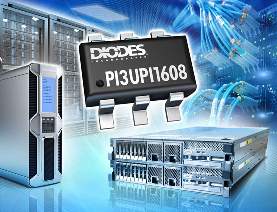 Diodes ˾Ƴ߂Ȳ 8 ͨ ReDriver UPI 2.0 c PCIe 4.0 ӿڵӍ̖|
