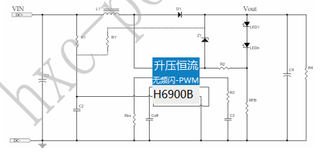 H6900B LEDIC ֧2.7-48V60VоƬ 12V24V36VzӰоƬ
